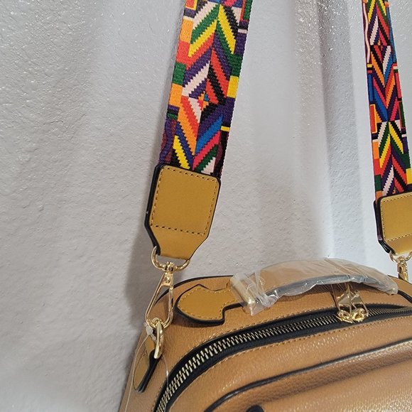 Crossbody Jolene Couture  color Mustard NWT - Picture 9 of 10